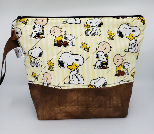 Charlie Brown & Snoopy - Project Bag - Medium