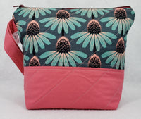 Coneflowers  - Project Bag - Small - Crafting My Chaos