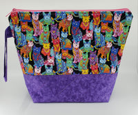 Fancy Cats - Project Bag - Medium