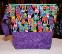 Fancy Cats - Project Bag - Small