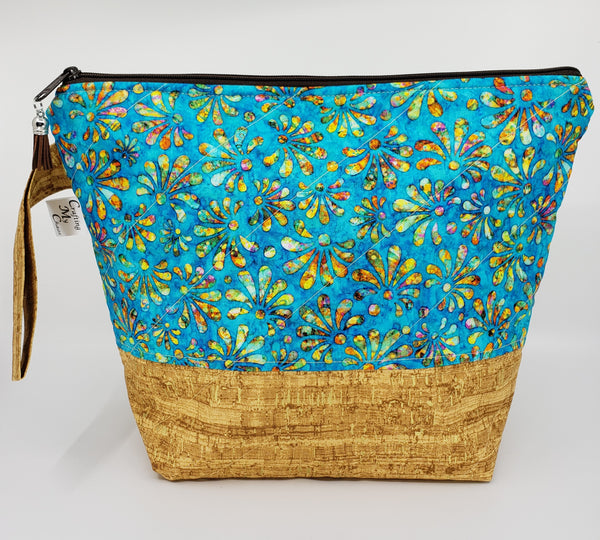 Faux Cork - Project Bag - Medium