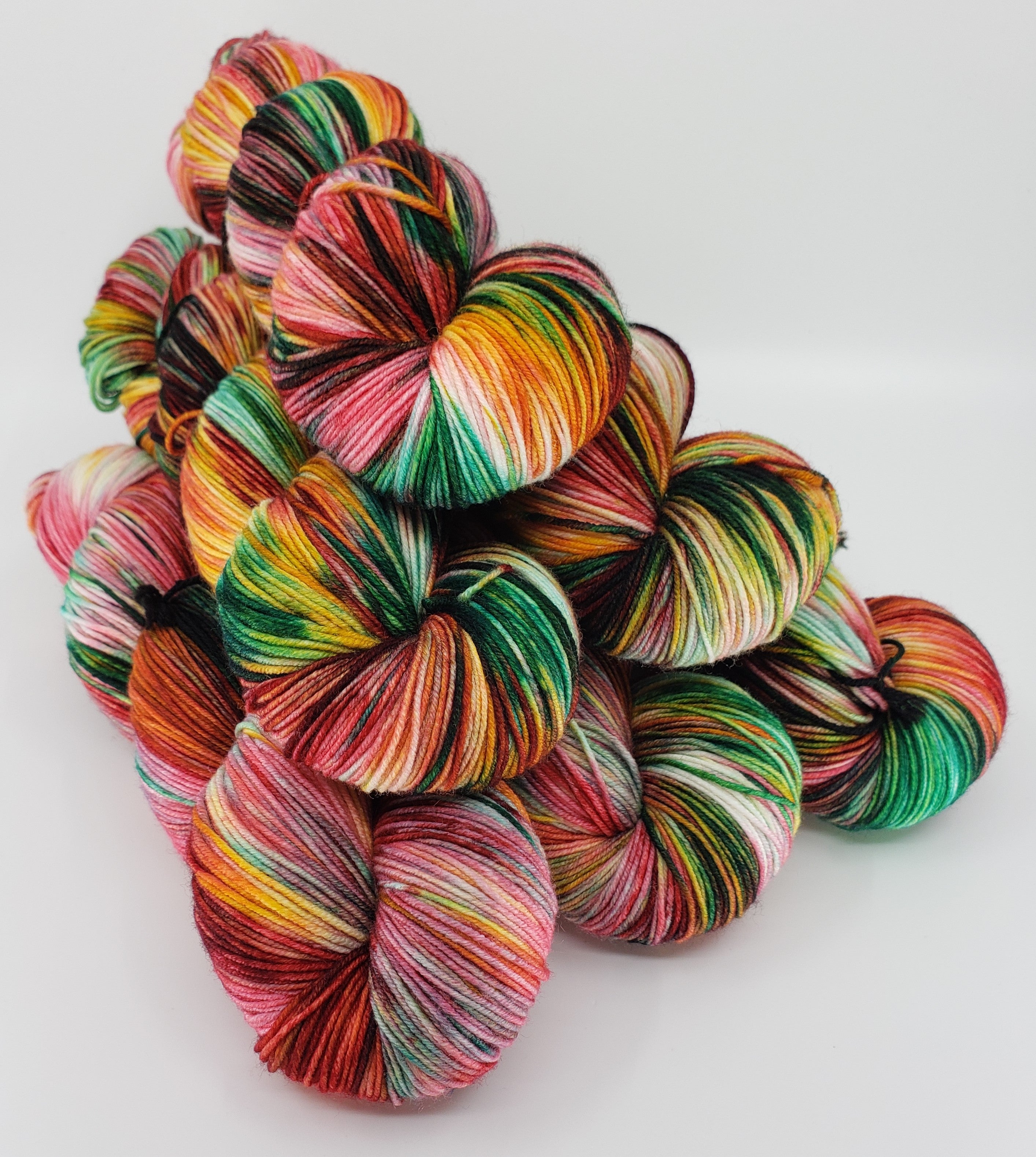 Fiesta - Variegated Merlin 100 - CHAOS Fiber Co