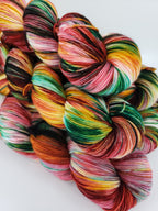 Fiesta - Variegated Merlin 100 - CHAOS Fiber Co