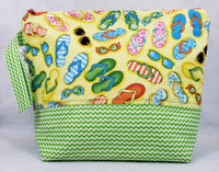 Flip Flops - Project Bag - Medium - Crafting My Chaos