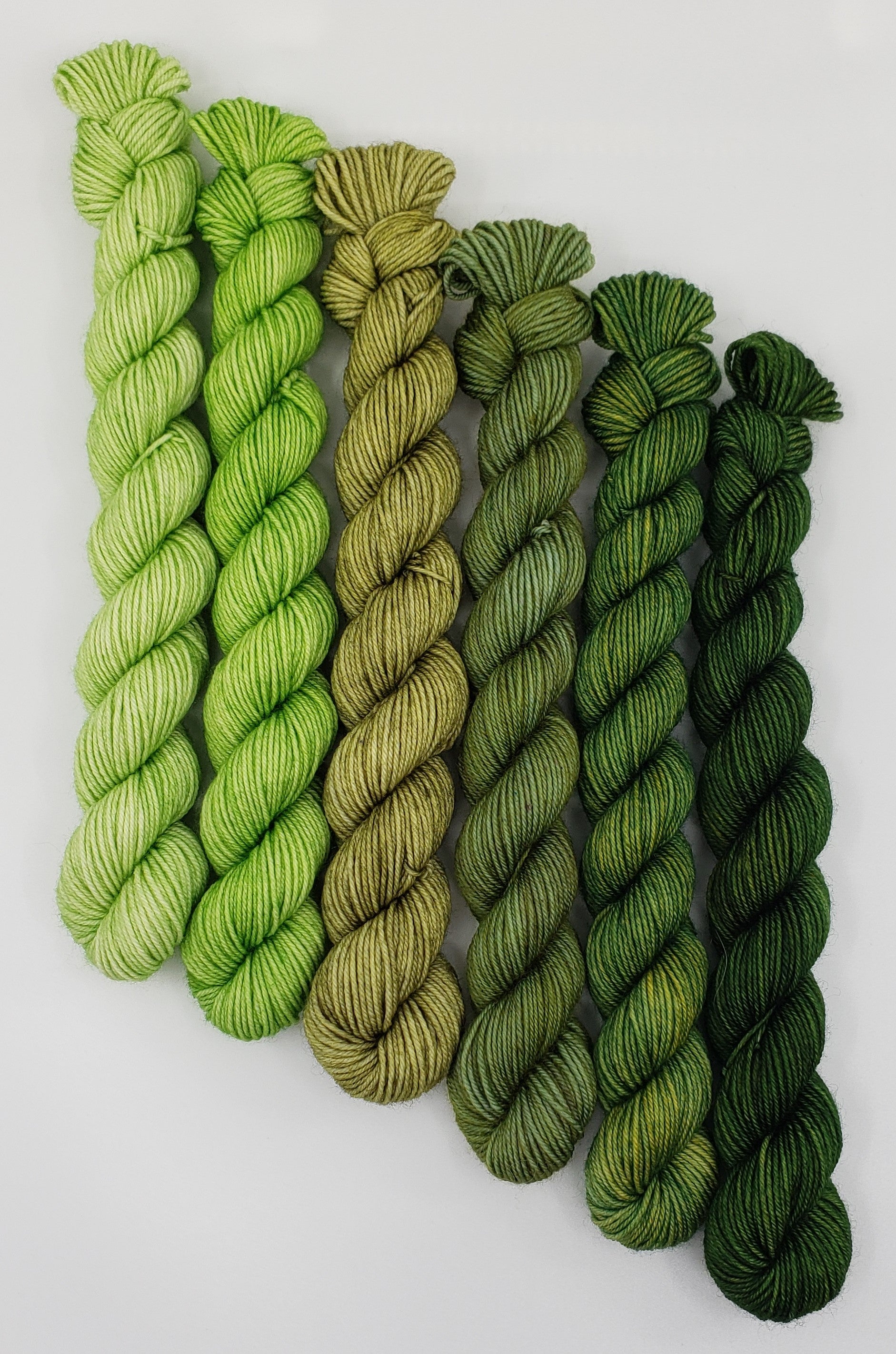 Greener Pastures - Minis Gradient Set - CHAOS Fiber Co