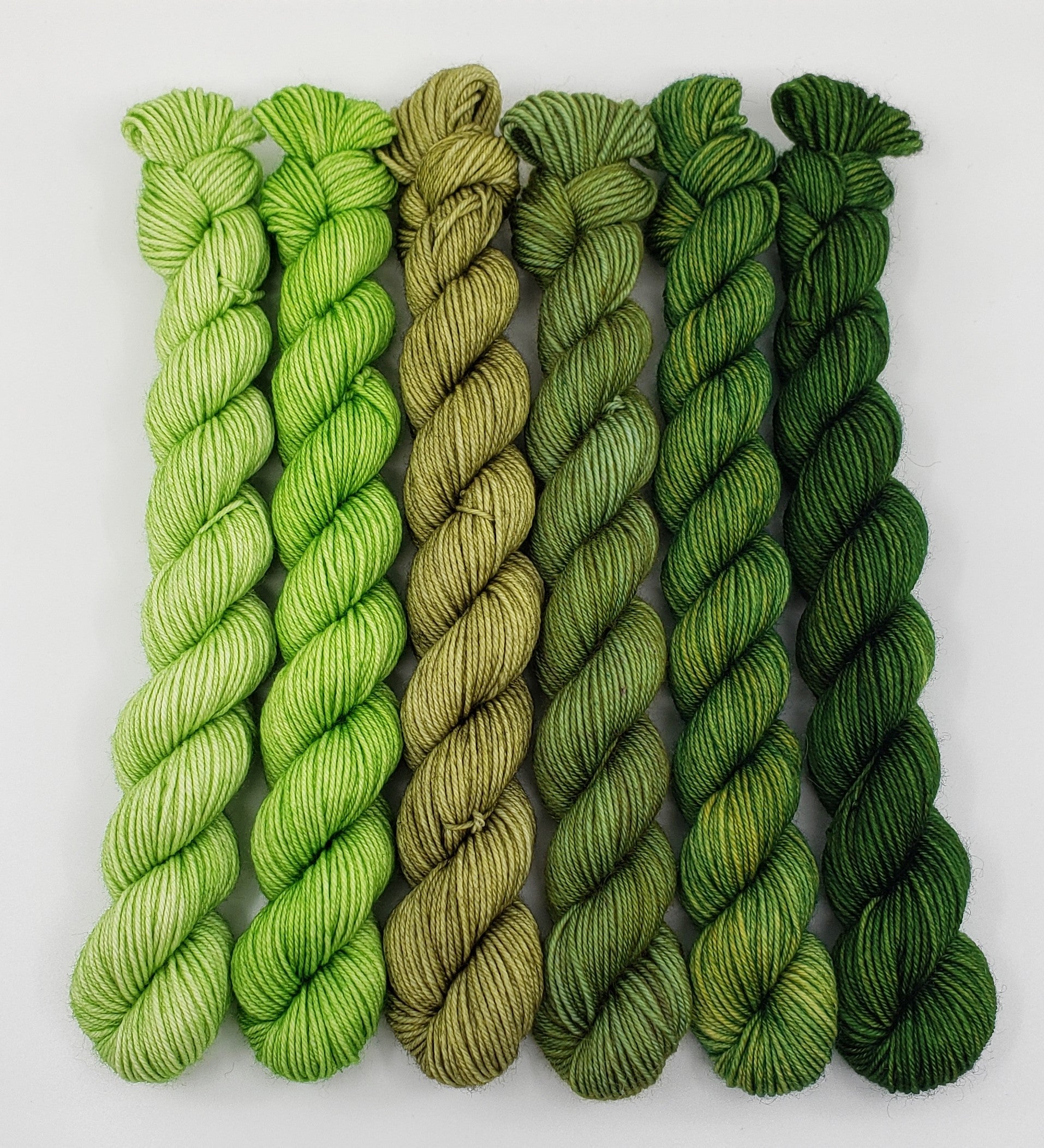 Greener Pastures - Minis Gradient Set - CHAOS Fiber Co
