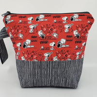 Snoopy and Schroeder - Project Bag - Small