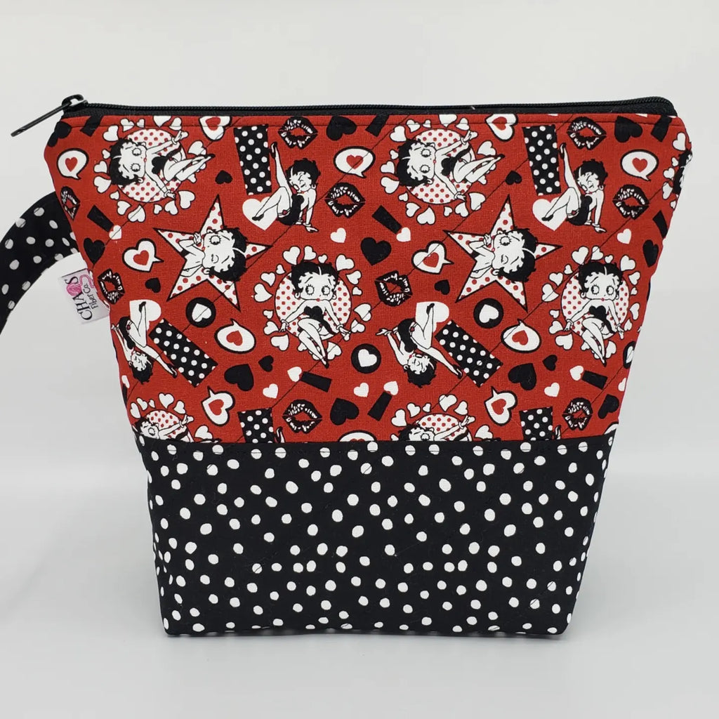 Betty Boop - Project Bag - Medium - CHAOS Fiber Co