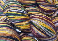 6 Indian Corn - Self-Striping - MS Sock 100 - Crafting My Chaos