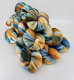 Mango Beach - Variegated Merlin 100 - CHAOS Fiber Co
