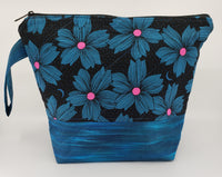 Moonlight Flowers - Project Bag - Medium