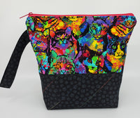 Painted Cats - Project Bag - Small