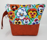 Pansies - Project Bag - Small