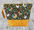 Chickens - Project Bag - Medium - CHAOS Fiber Co