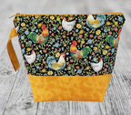 Chickens - Project Bag - Medium - CHAOS Fiber Co