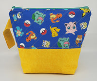 Pokemon - Blue - Project Bag - Small