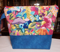 Pretty Flowers - Project Bag - Medium