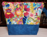 Pretty Flowers - Project Bag - Medium