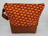 Pumpkin Spice Dark - Project Bag - Medium