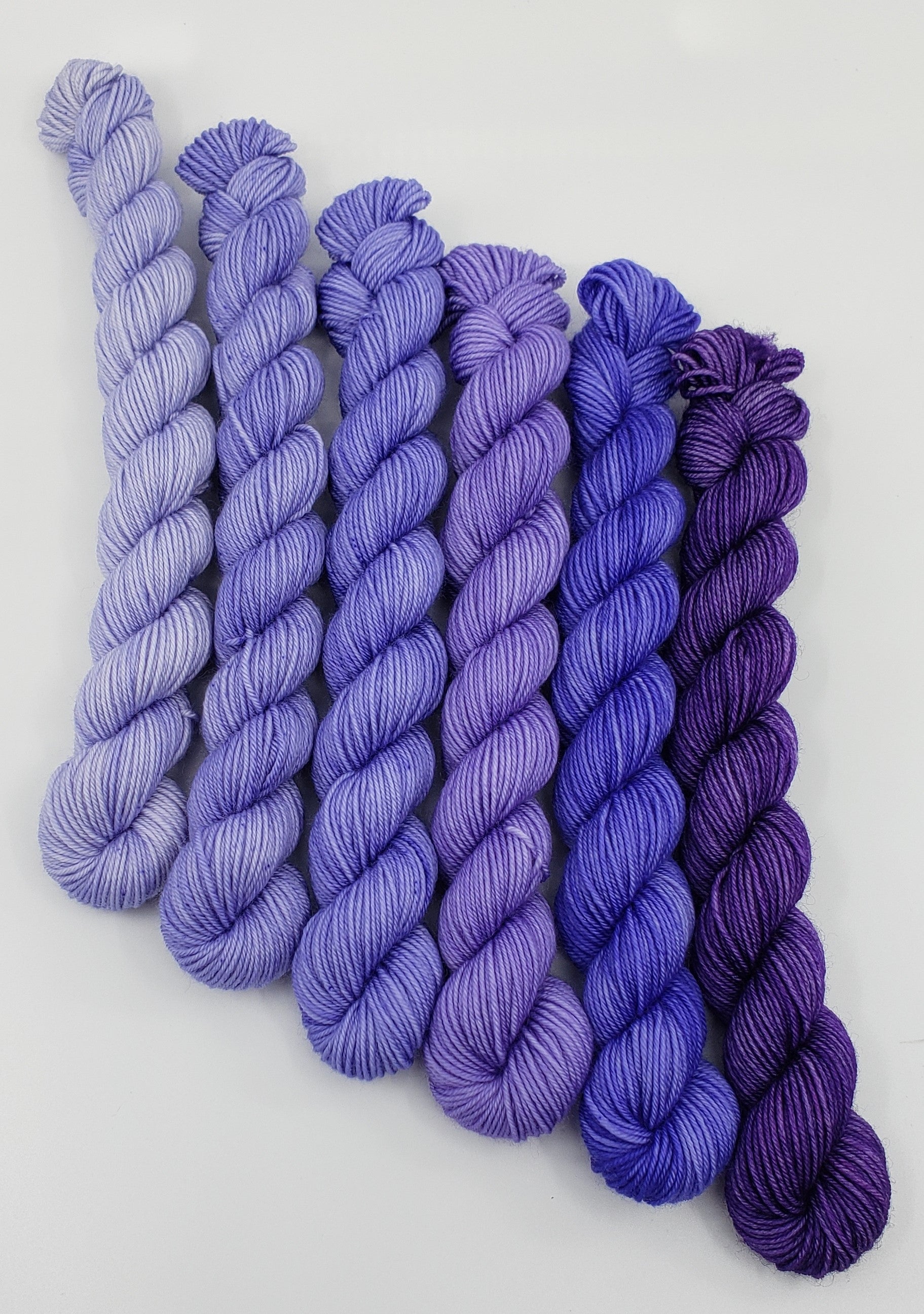Purple Rain - Minis Gradient Set - CHAOS Fiber Co
