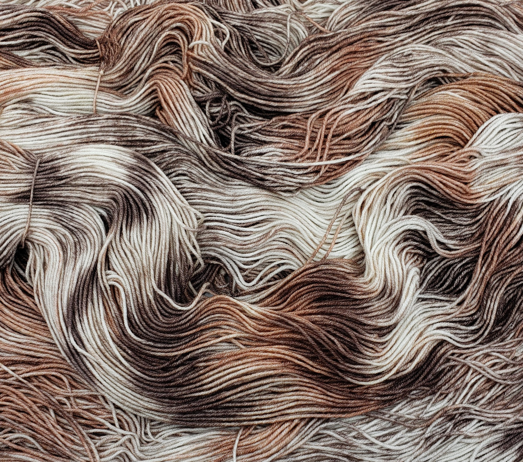 S’mores - Variegated Merlin 100 - CHAOS Fiber Co