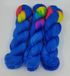 Sapphire Party - MS Sock 100 - CHAOS Fiber Co