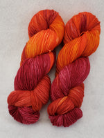 Scarlett's Sunset - Variegated Merlin 100 - Crafting My Chaos