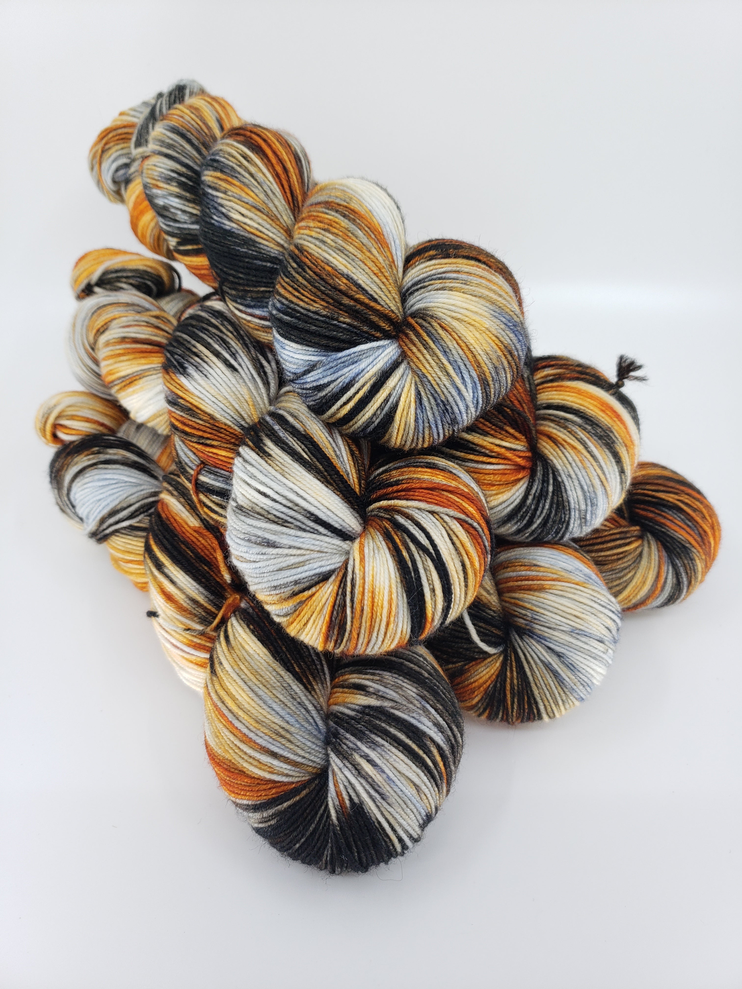Spooky Town - Variegated Merlin 100 - CHAOS Fiber Co