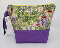 Spring Flowers - Project Bag - Small