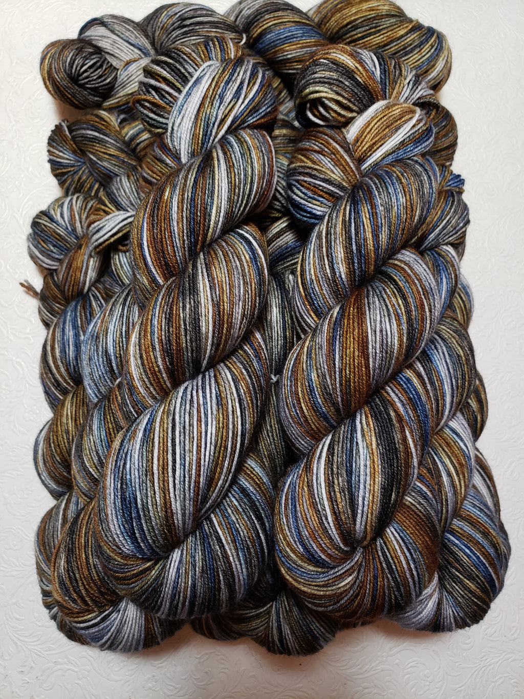 SteamPunk - Variegated Merlin 100 - CHAOS Fiber Co