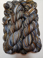 SteamPunk - Variegated Merlin 100 - CHAOS Fiber Co