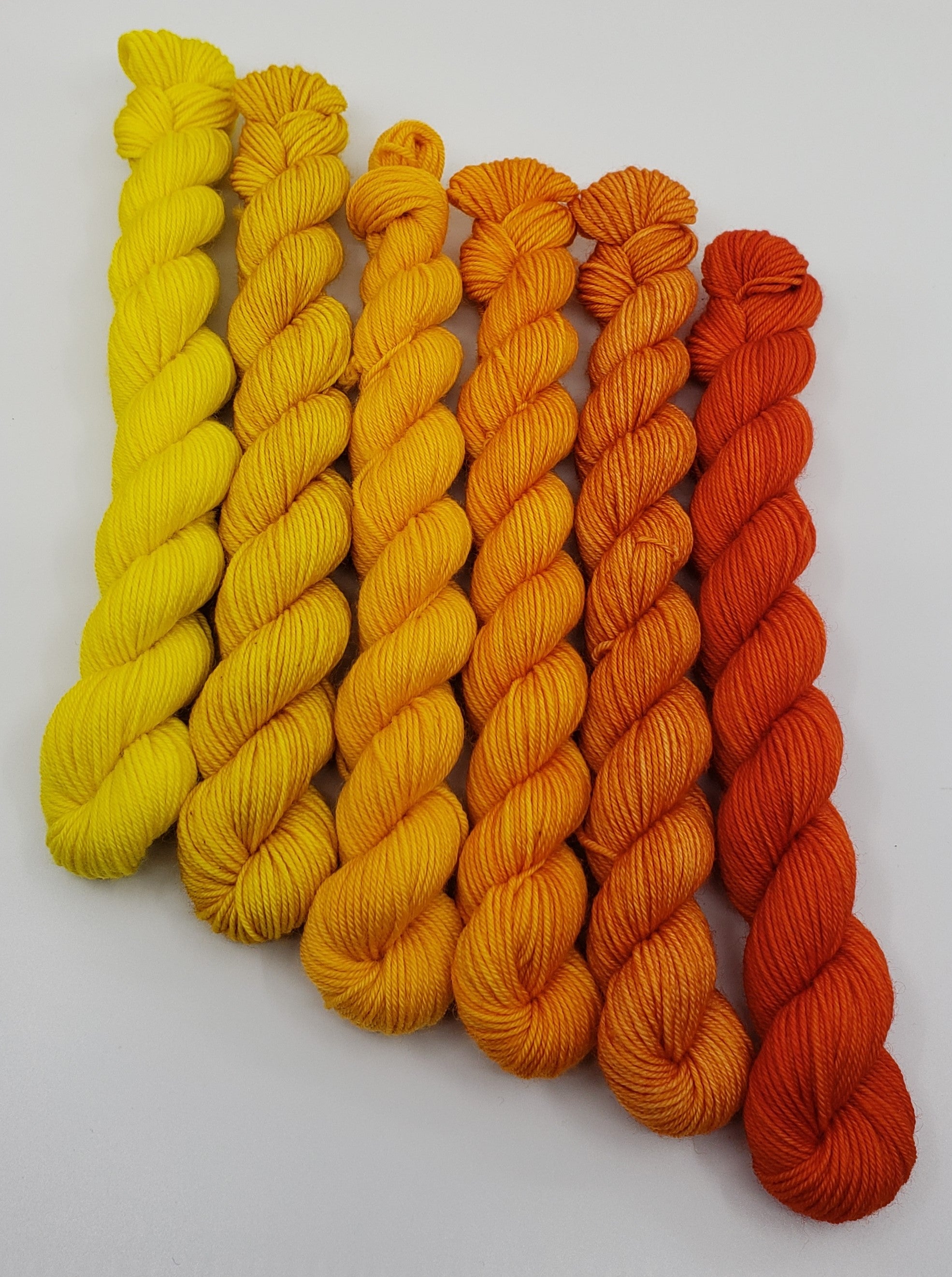 Tequila Sunrise - Minis Gradient Set - CHAOS Fiber Co