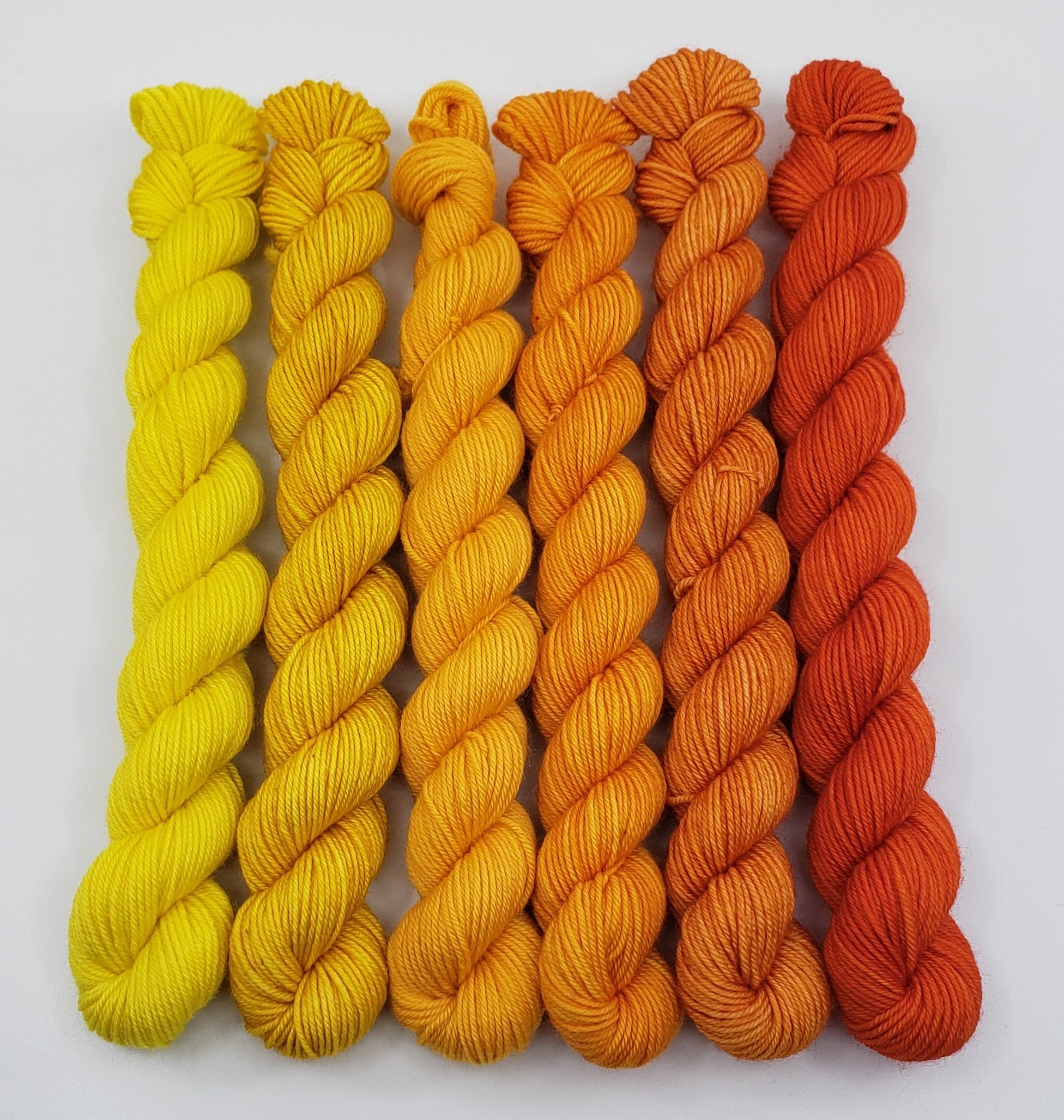 Tequila Sunrise - Minis Gradient Set - CHAOS Fiber Co