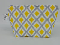 Yellow Diamonds - Notions Bag